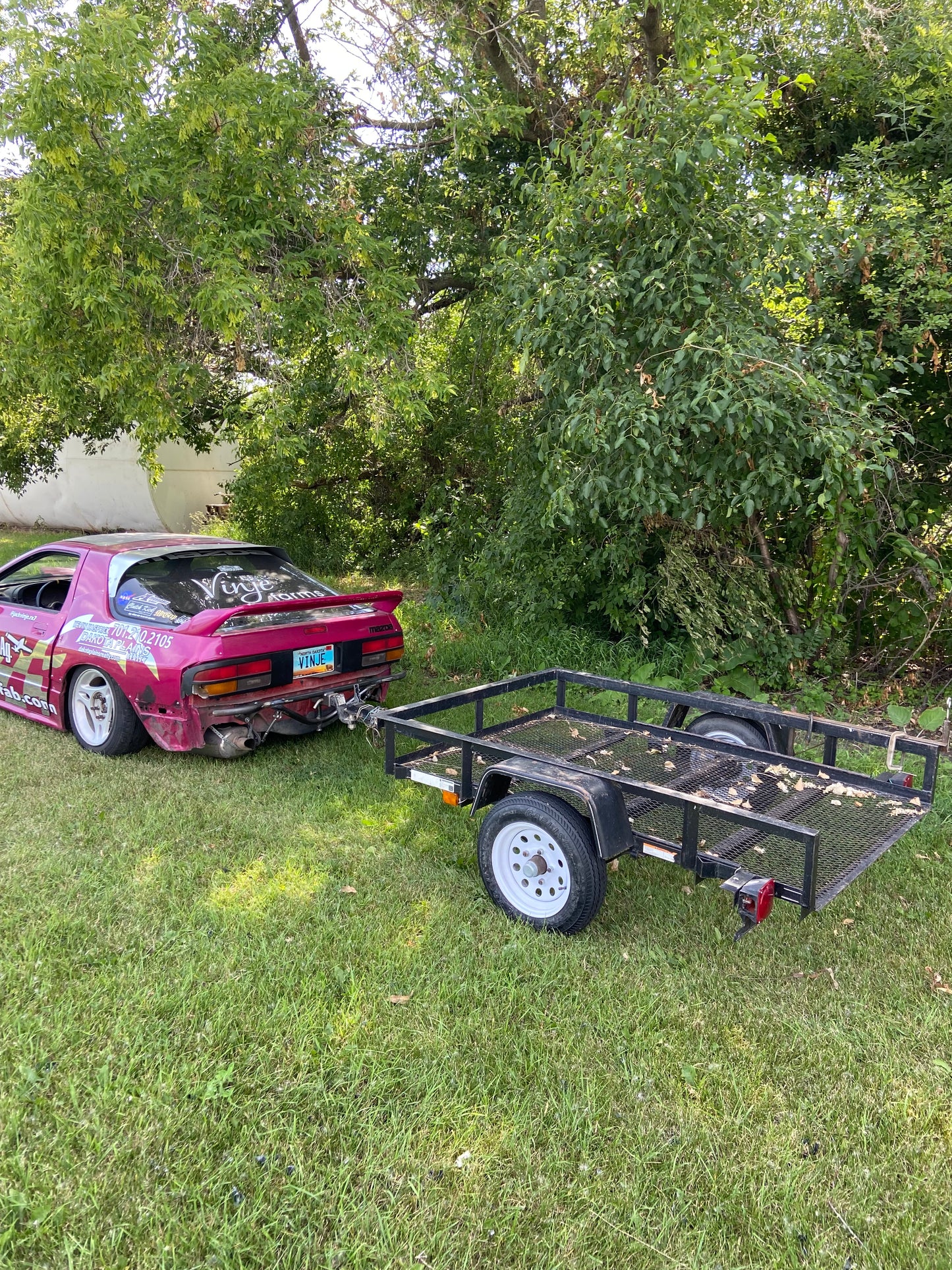 FC RX7 Bash Bar Hitch Receiver