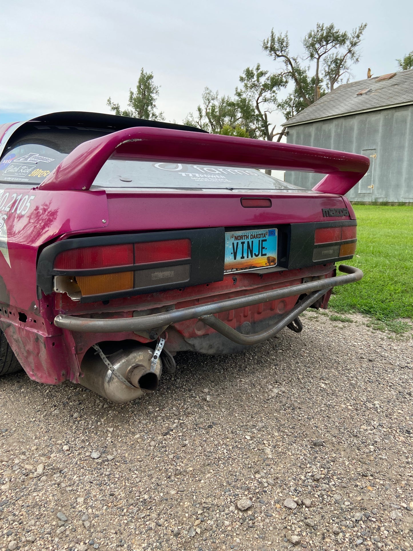 FC RX7 Bash Bar Hitch Receiver