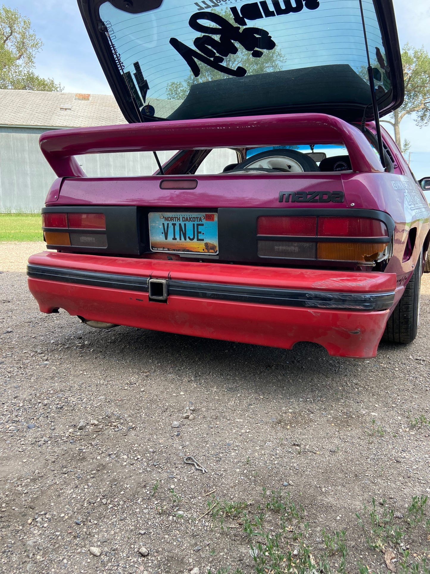 FC RX7 Bash Bar Hitch Receiver