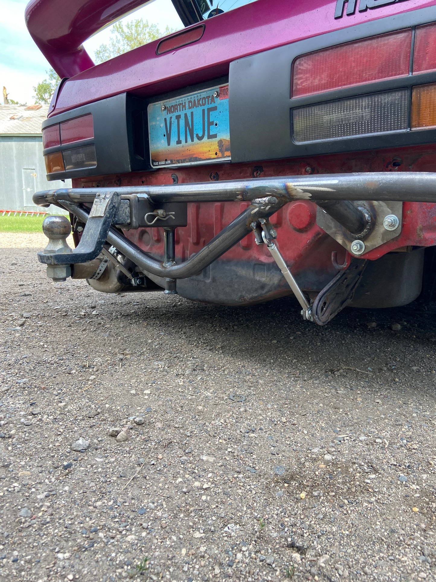 FC RX7 Bash Bar Hitch Receiver