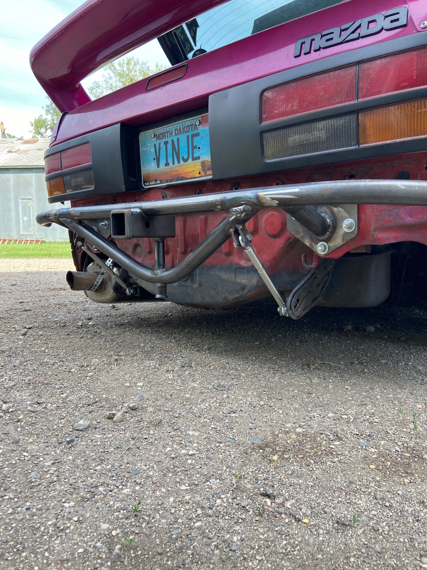 FC RX7 Bash Bar Hitch Receiver