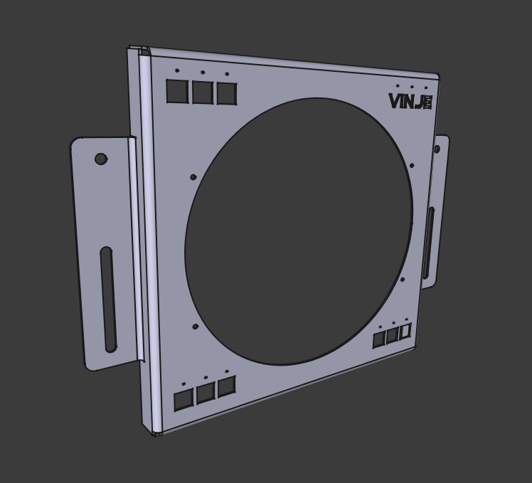 ⠀Custom Radiator Shrouds