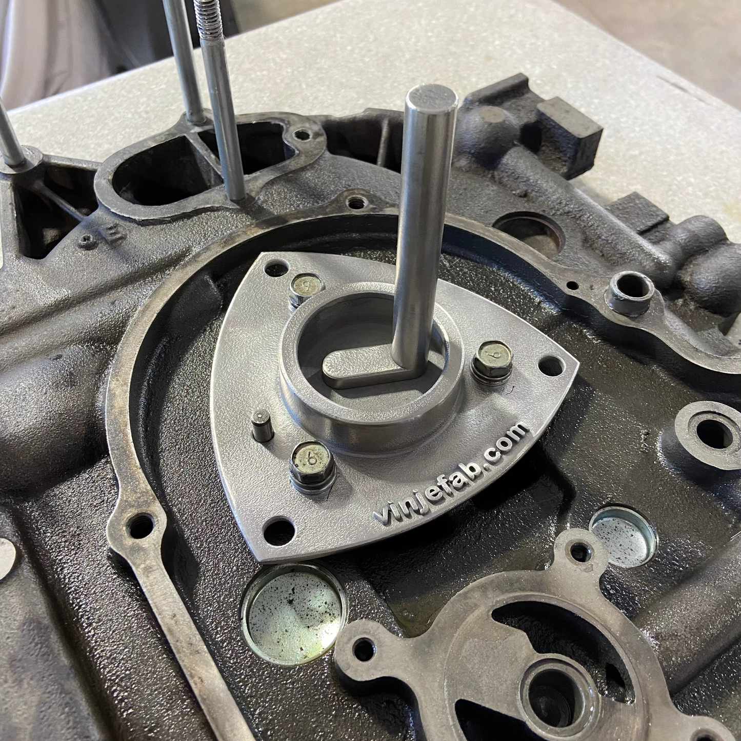Rotary Iron Lapper